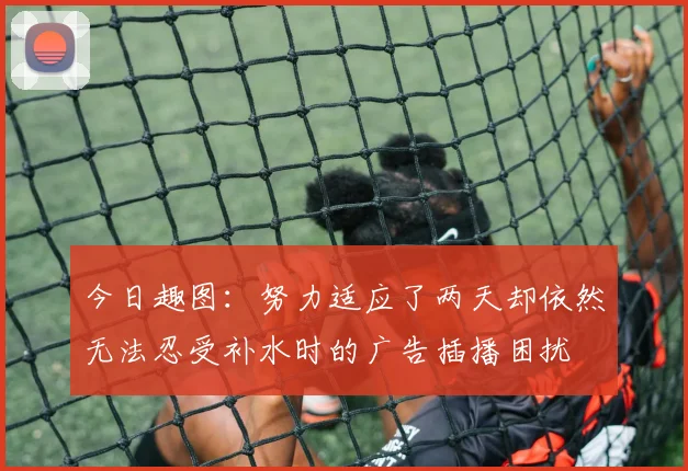 今日趣图：努力适应了两天却依然无法忍受补水时的广告插播困扰